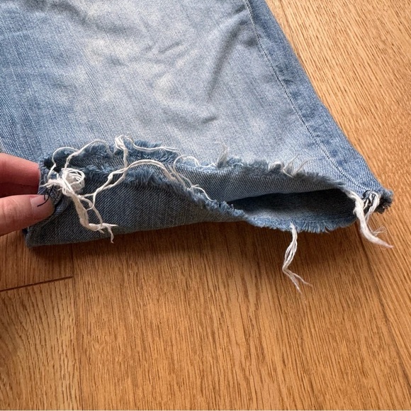 Levi's 511 Light Blue Denim Shorts frayed hem - 33 - Picture 11 of 16